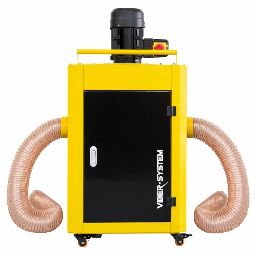 Przemysłowy odciąg do wiórów opiłków metalu VIBER-SYSTEM OM750 400V.webp