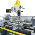 Tokarka konwencjonalna do metalu z przystawką frezującą, automatycznym posuwem i odczytem cyfrowym VIBER-SYSTEM 320×1000 VARIO W-7.webp