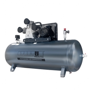 Sprężarka tłokowa SPARTUS na zbiorniku poziomym [880/500 5.5kW 400V 10bar] SP880-5.5-500