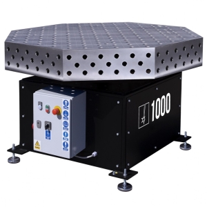 FERROS 3D 1400 x 1400 x 200 ośmiokątny z obrotnikiem SPARTUS RT1000 SP28C-14-14-RT1000