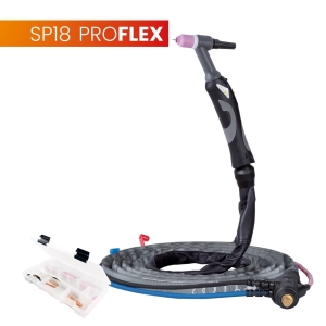 Uchwyt TIG 18, 4m, seria ProFLEX, 1B, pakiet U, SK35, 30cm wężyka, Rec6 SPARTUS SPP18-4-SRP1B-U-1BEZ