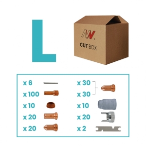 CUT BOX pasujący do uchwytu SP100 / PT100 (duży) [dysza 30-70A] SPARTUS SPBOX3-SP100HM-070-L