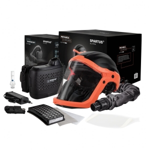 Przyłbica do szlifowania SPARTUS Ultra NX47 z systemem nawiewowym 080-09-NX47N