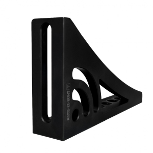 Kątownik oporowo-mocujący z regulowanym kątem obrotu 276x95x500mm prawy azotowany SPARTUS SP028-23-502RN