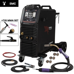 XPro MIG 300 DUAL PULSE pakiet MIG TIG MMA SPARTUS XPROMIG300DP-PAK-36-3-26-4
