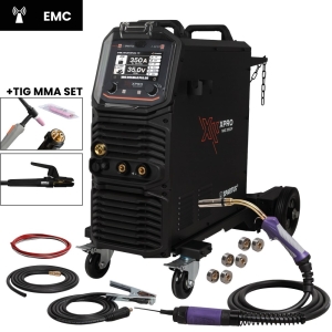 XPro MIG 350 DUAL PULSE pakiet MIG TIG MMA SPARTUS XPROMIG350DP-PAK-36-3-26-4