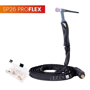 Uchwyt TIG 26, 4m, seria ProFLEX, 1B, pakiet U, przyłącze pasujące do LINCOLN® SPARTUS SPP26-4-SRP1B-U-1LIN