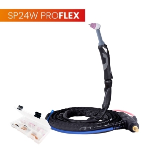 Uchwyt TIG 24W, 4m, seria ProFLEX, mini 1B, pakiet U, przyłącze SPARTUS SPP24W-4-mSRP1B-U-9SPA