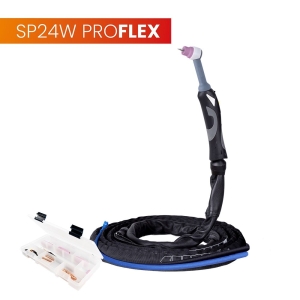 Uchwyt TIG 24W, 4m, seria ProFLEX, mini 1B, pakiet U, przyłącze pasujące do FRONIUS® SPARTUS SPP24W-4-mSRP1B-U-1FRO