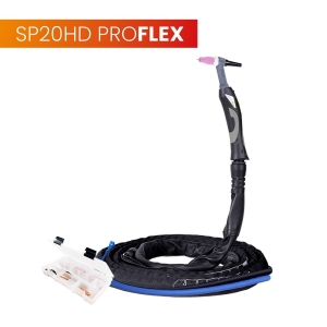 Uchwyt TIG 20HD, 4m, seria ProFLEX, mini 1B, pakiet U, przyłącze pasujące do KEMPPI® SPARTUS SPP20HD-4-mSRP1B-U-1KMP