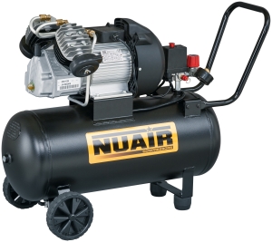 Kompresor olejowy NUAIR 8119500NUA 50l Pompa VDC 230V 3Hp/2,2 kW 10 bar 