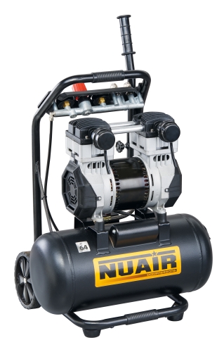 Cichy kompresor bezolejowy NUAIR B2BP404NUA 24l Pompa OL130S 230V 2Hp/1,5 kW 8 bar.jpg