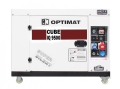 Generator, agregat prądotwórczy, prądu OPTIMAT IQ9500 CUBE 9 kW - diesla, diesel, trójfazowy, 400V 230V-3.jpg