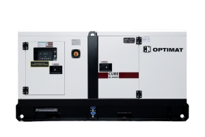 Generator, agregat prądotwórczy, prądu OPTIMAT IQ44000 CUBE 40 kW - diesla, diesel, trójfazowy, 400V/230V