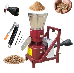 Przemysłowa Peleciarka Granulator Paszy Peletu OPTIMAT PP800WOM do ciągnika 800kg/h - Ø299 mm, peleciarki