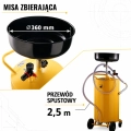 Zlewarka do oleju VIBER-SYSTEM ZO-80 80 l pneumatyczna regulowana 118-168 cm-12.webp