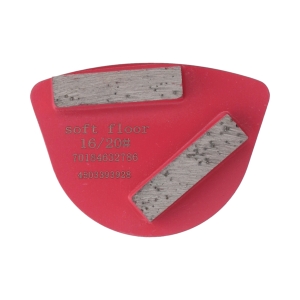 Segmenty szlifierskie CG GRIND SOFT NORTON CLIPPER CG - kolor czerwony 9 szt./opak.